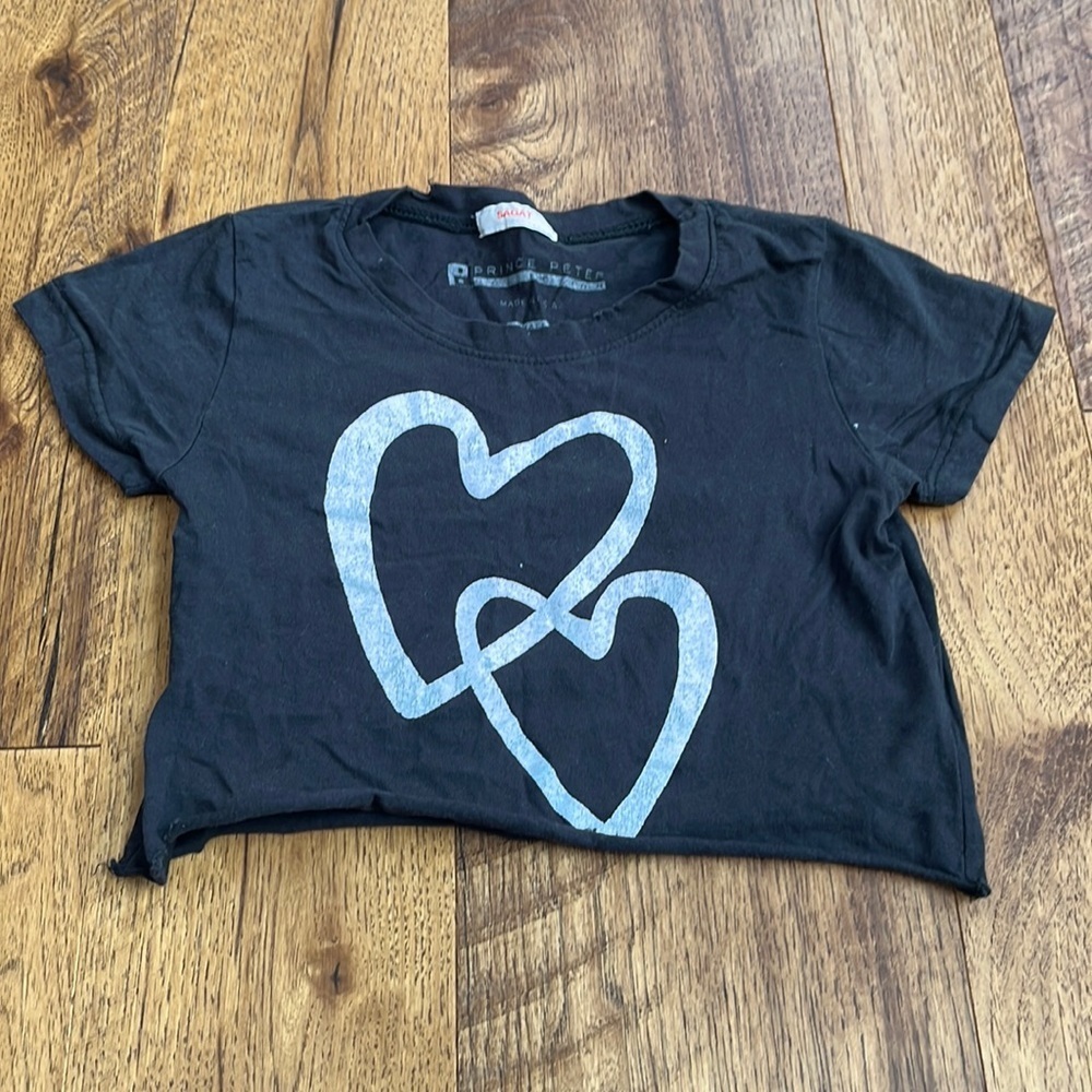 Prince Peter Collection Girl’s Heart Tee Size S